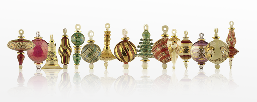 Hand Blown Glass Ornaments Home Decoration