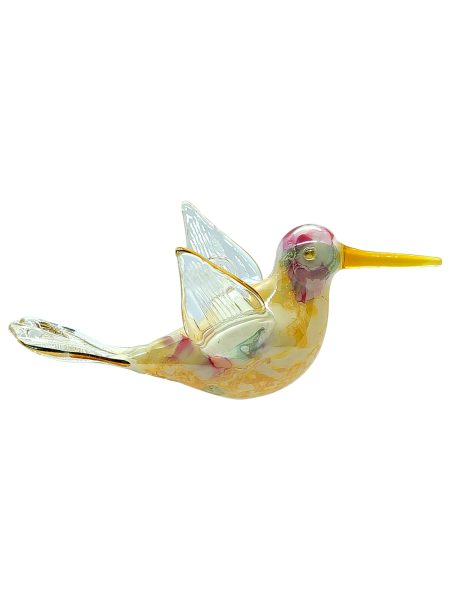 Bird Shaped Glass Ornaments
