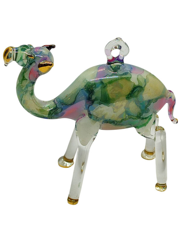 Camel Shaped Glass Ornaments
