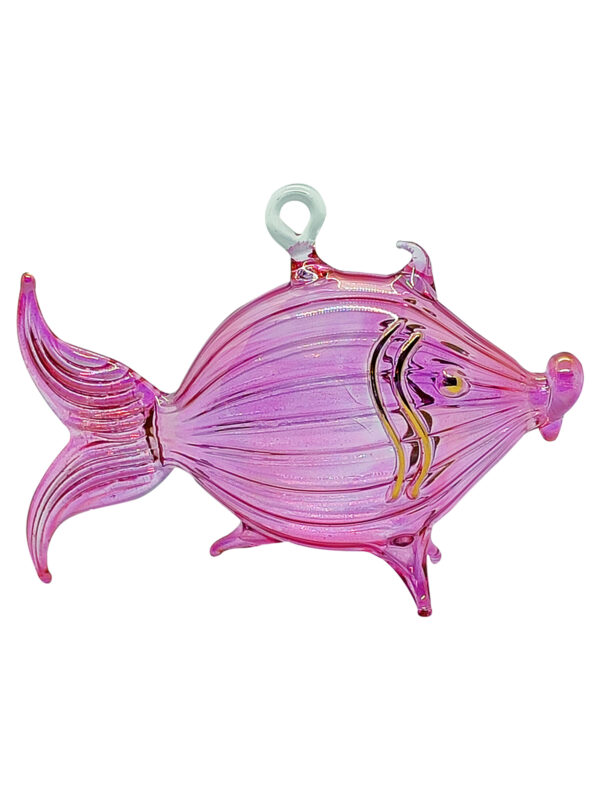 Fish Shaped Glass Ornaments
