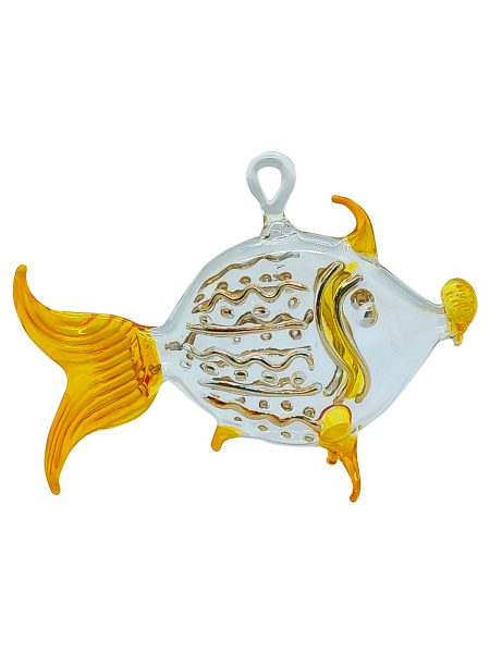 Fish Shaped Glass Ornaments