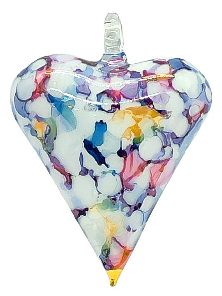 Heart Glass Ornaments