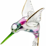Bird Shaped Glass Ornaments