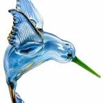 Bird Shaped Glass Ornaments