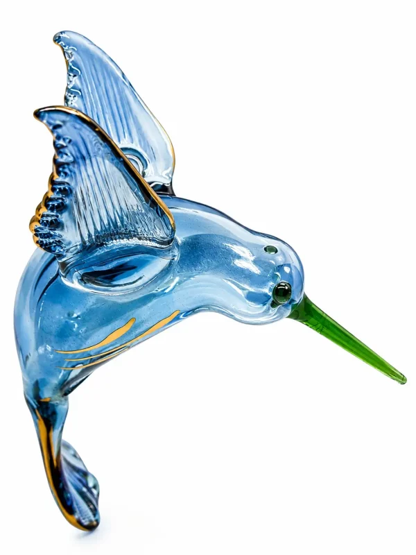 Bird Shaped Glass Ornaments