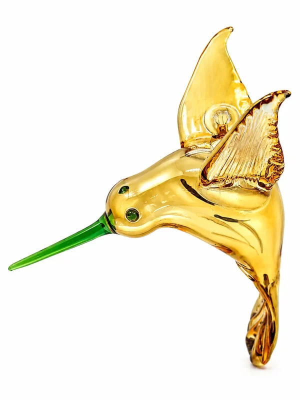 Bird Shaped Glass Ornaments