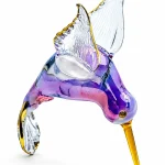 Bird Shaped Glass Ornaments