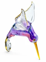 Bird Shaped Glass Ornaments