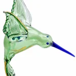 Bird Shaped Glass Ornaments