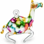 Camel Shaped Glass Ornaments