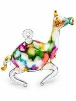 Camel Shaped Glass Ornaments