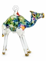 Camel Shaped Glass Ornaments