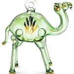 Camel Shaped Glass Ornaments