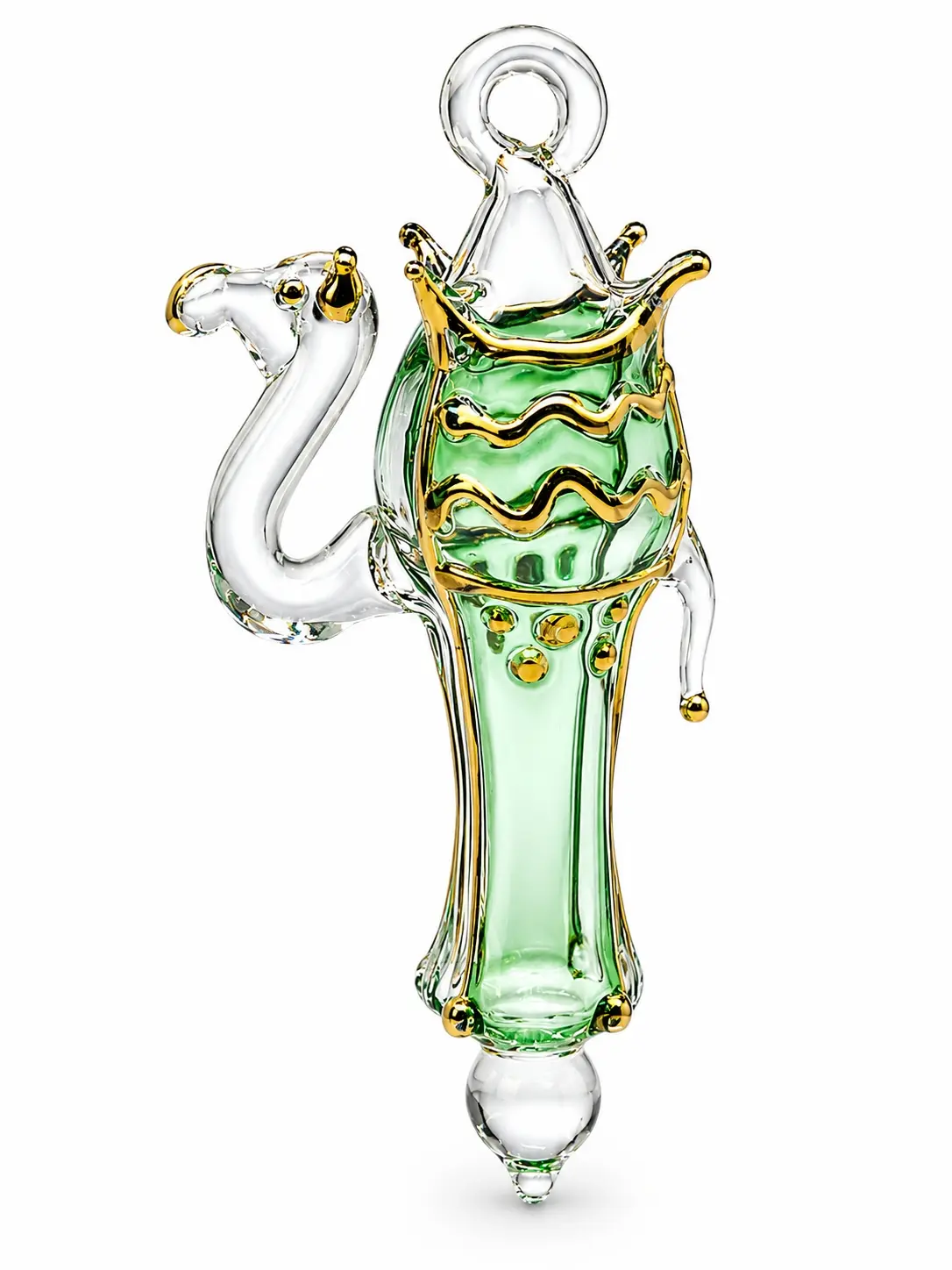 Animal Ornaments Camel Shaped Glass Ornaments