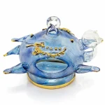 Turtle Shaped Glass Ornaments