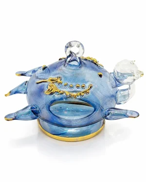 Turtle Shaped Glass Ornaments