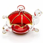 Turtle Shaped Glass Ornaments