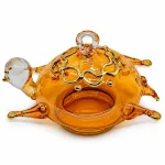Turtle Shaped Glass Ornaments