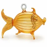 Fish Shaped Glass Ornaments