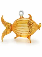 Fish Shaped Glass Ornaments