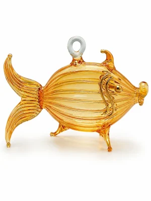 Fish Shaped Glass Ornaments