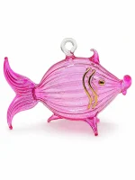 Fish Shaped Glass Ornaments