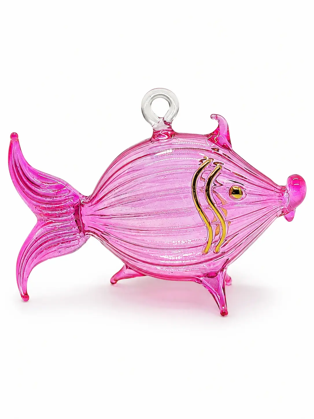 Animal Ornaments Fish Shaped Glass Ornaments