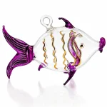 Fish Shaped Glass Ornaments