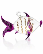 Fish Shaped Glass Ornaments