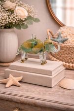 Elephant Shaped Glass Ornaments - Image 2