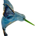 Bird Shaped Glass Ornaments BRO08
