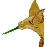 Bird Shaped Glass Ornaments BRO11
