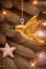 Bird Shaped Glass Ornaments BRO11 - Image 3