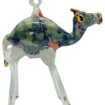 Camel Shaped Glass Ornaments CAMELO07