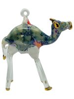 Camel Shaped Glass Ornaments CAMELO07