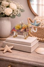 Elephant Shaped Glass Ornaments - Image 2