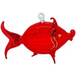 Fish Shaped Glass Ornaments FISHO09