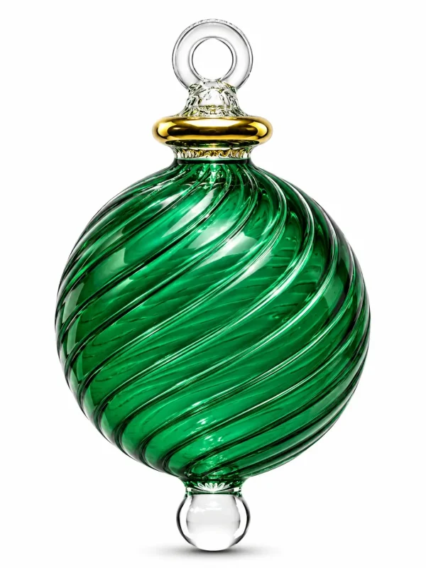 Green Christmas Ball Ornaments