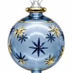 Light Blue Christmas Ball Ornaments