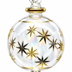 Golden Christmas Ball Ornaments