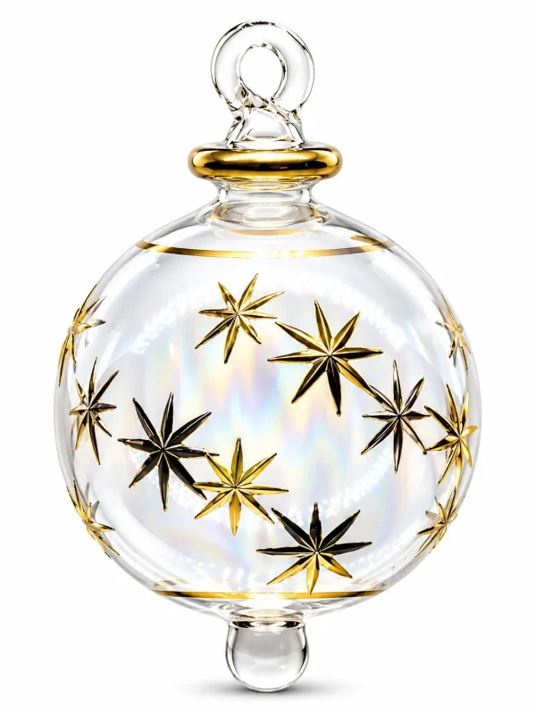 Golden Christmas Ball Ornaments