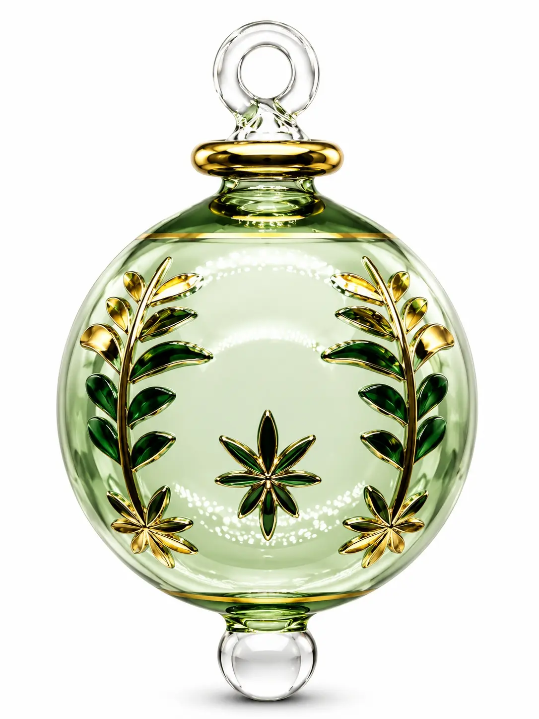 Christmas Ornaments Green Christmas Ball Ornaments