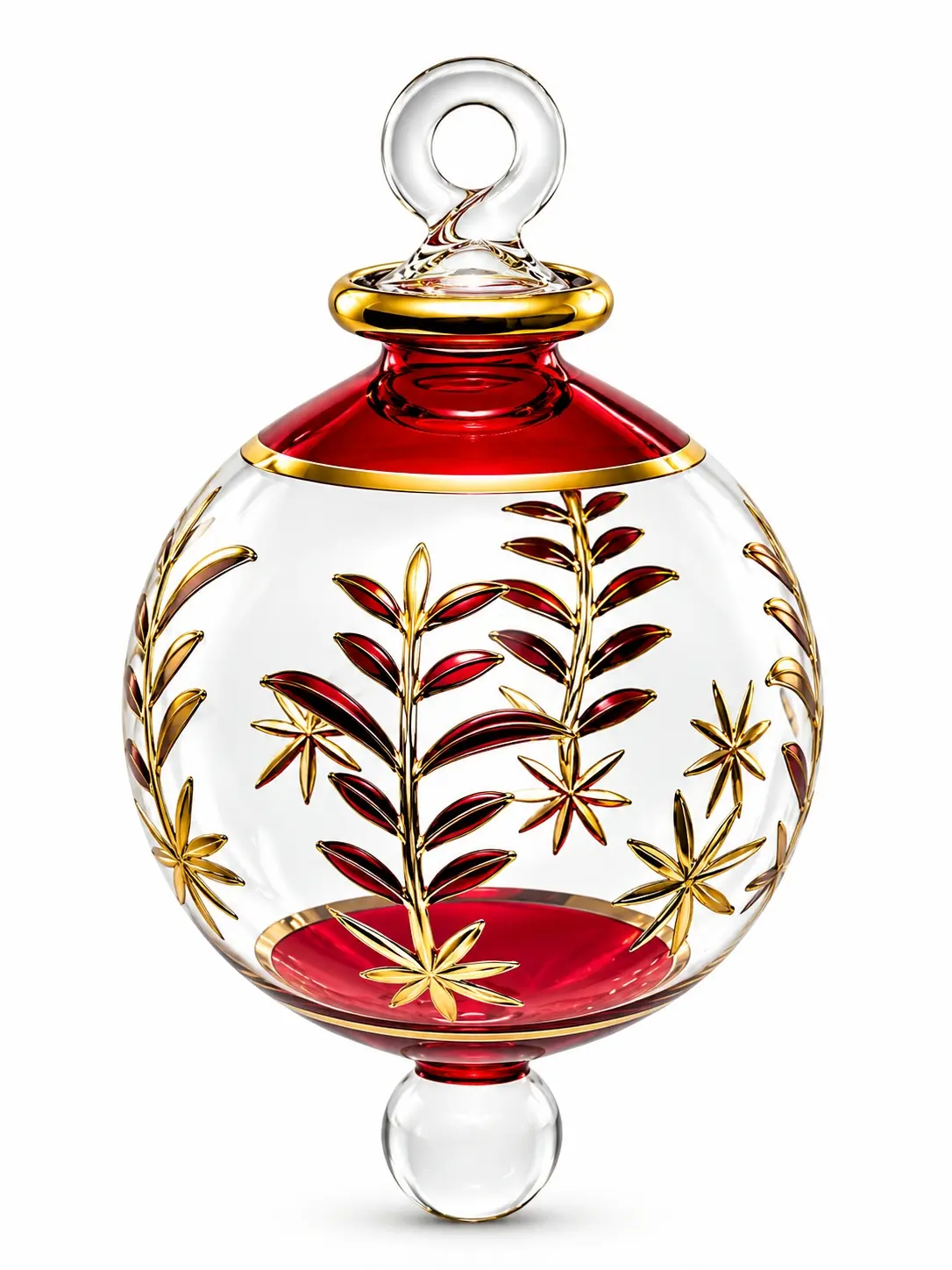 Christmas Ornaments Red Christmas ball ornaments