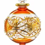 Orange Christmas Ball Ornaments