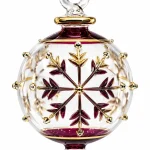 Purple Christmas Ball Ornaments