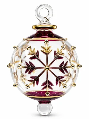 Purple Christmas Ball Ornaments