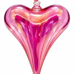 Red Heart-Shaped Large Christmas Ornaments
