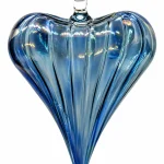 Blue Heart-Shaped Large Christmas Ornaments