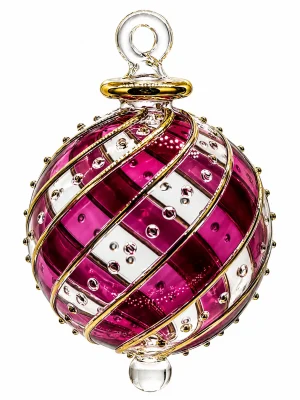 Purple Large Christmas Ornaments